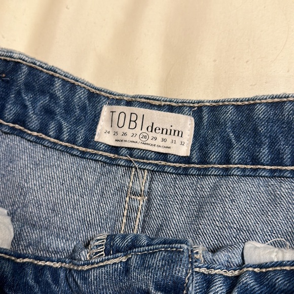 Pearl Denim Skirt - Picture 4 of 5